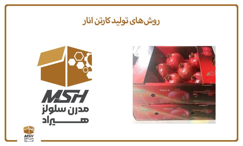 روش‌های تولید کارتن انار
