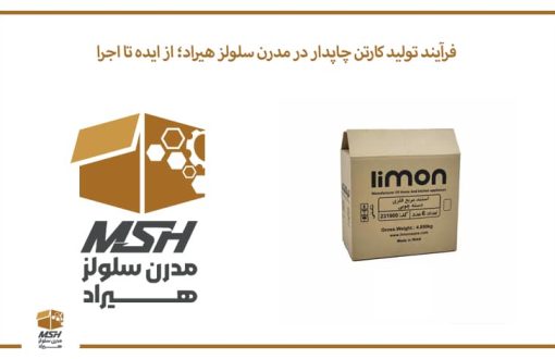 فرآیند تولید کارتن چاپدار در مدرن سلولز هیراد؛ از ایده تا اجرا