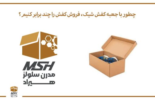 چطور با جعبه کفش شیک، فروش کفش را چند برابر کنیم؟