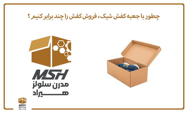 چطور با جعبه کفش شیک، فروش کفش را چند برابر کنیم؟