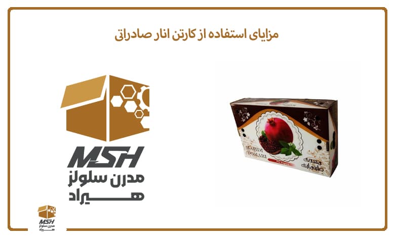 مزایای استفاده از کارتن انار صادراتی