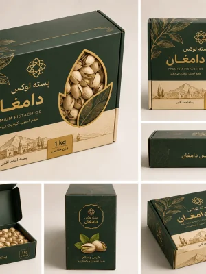 کارتن پسته لوکس دامغان