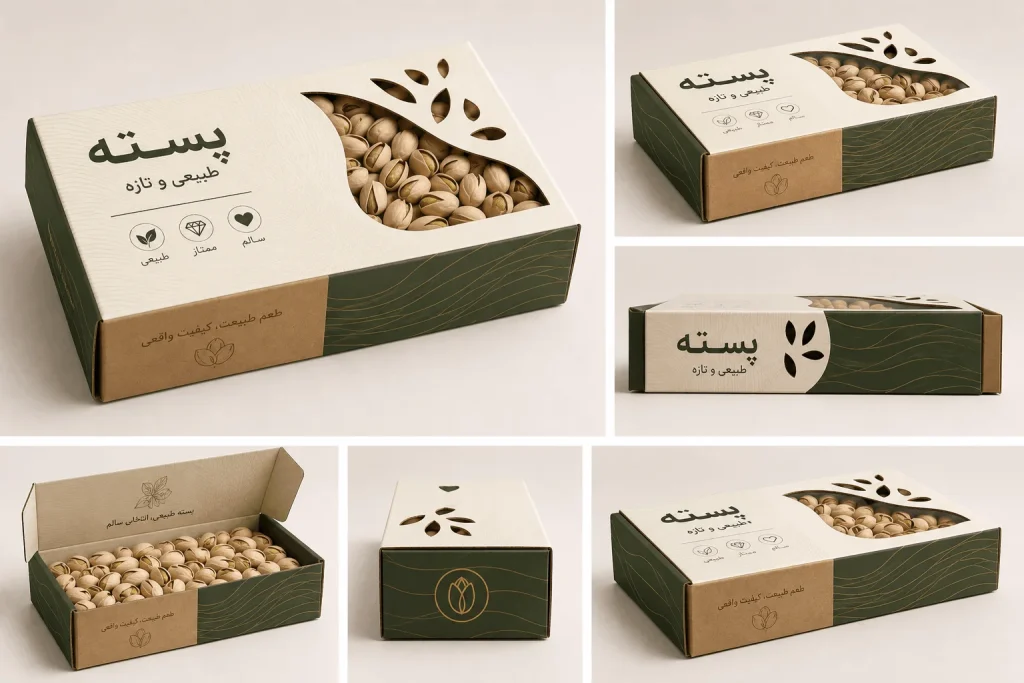 کارتن صادراتی پسته