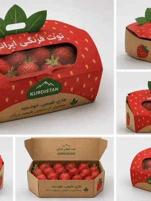 کارتن توت فرنگی