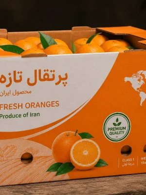 کارتن و جعبه بسته بندی پرتقال