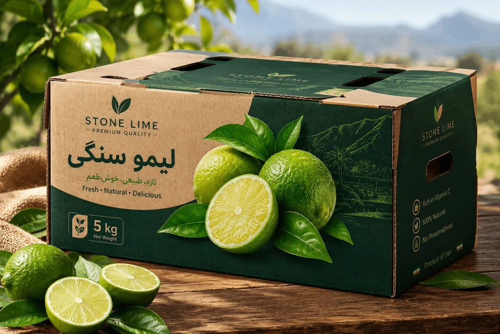 کارتن لیمو سنگی 5 کیلویی