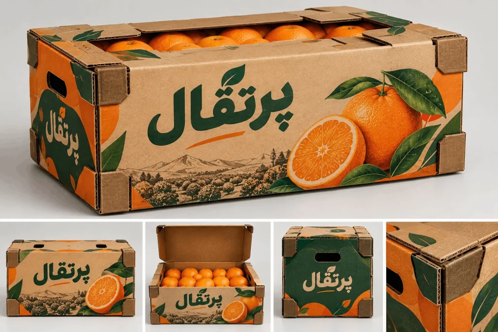 کارتن پرتقال مقاوم